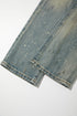WHENSMOKECLEARS Leather Denim Mens Apparel