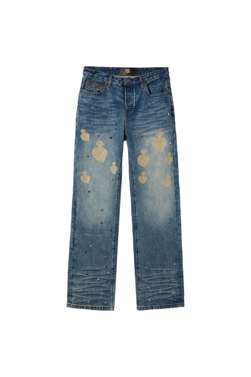 WHENSMOKECLEARS Chainstitch Denim Mens Apparel