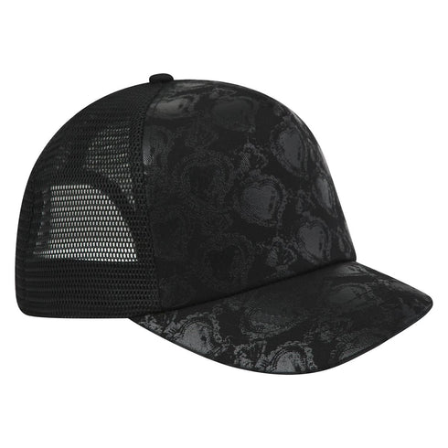 WHENSMOKECLEARS Studded Heart Trucker Mens Accesories