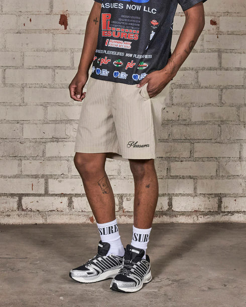 PLEASURES Fortunate Active Short Mens Apparel