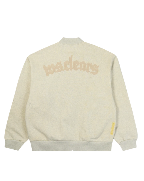 WHENSMOKECLEARS Chainstitch Terry Bomber Mens Apparel