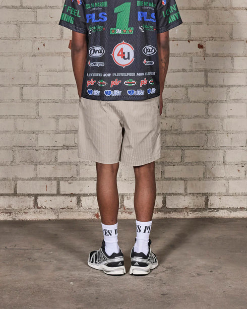 PLEASURES Fortunate Active Short Mens Apparel
