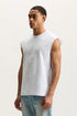 PURPLE BRAND P103 Beaded Wordmark Tank Top Mens Apparel