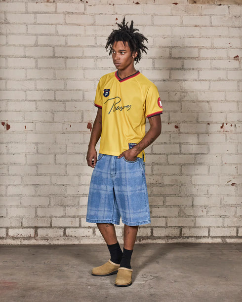 PLEASURES Experiment Jorts Mens Apparel