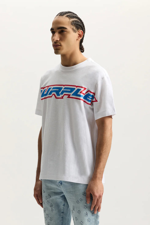 PURPLE BRAND P104 Turbo Type Tee Mens Apparel