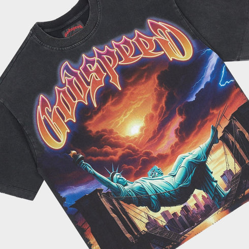 GODSPEED Burn Bridges T-shirt Mens Apparel