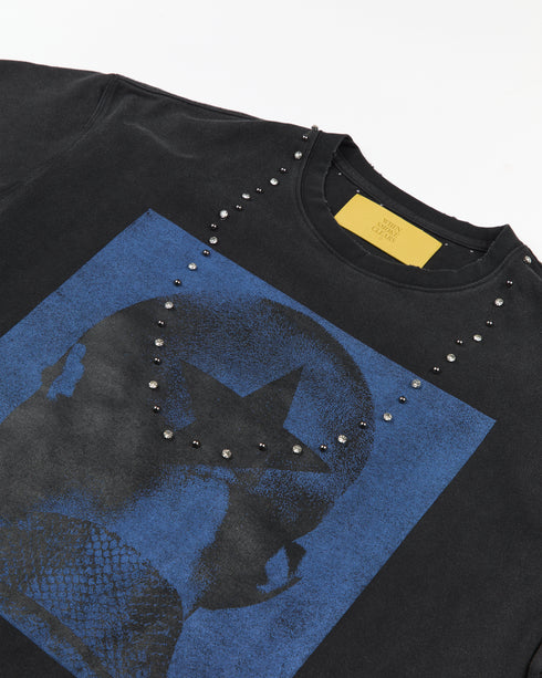 WHENSMOKECLEARS Star Head Studded Tee Mens Apparel