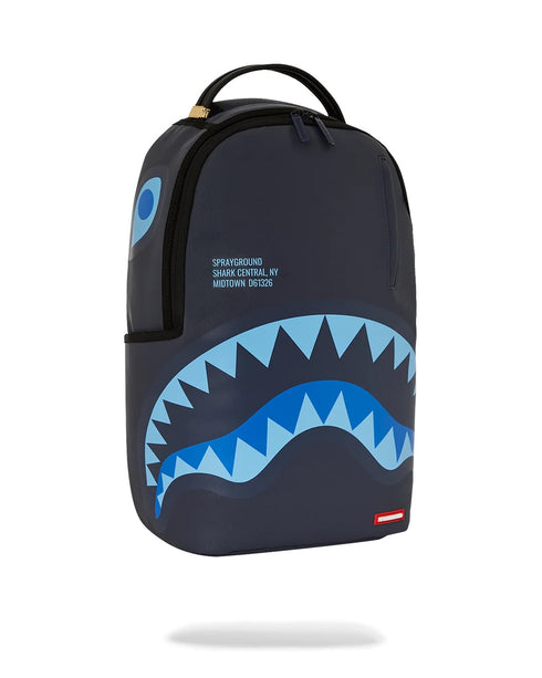SPRAYGROUND Shark Central Blue Backpack