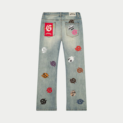 GODSPEED Infinity Denim Multicolor Denim Mens Apparel