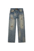 WHENSMOKECLEARS Leather Denim Mens Apparel
