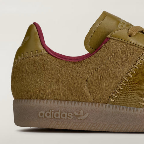 ADIAS x Wales Bonner BW Karintha Army Khaki Pony Mens Sneakers