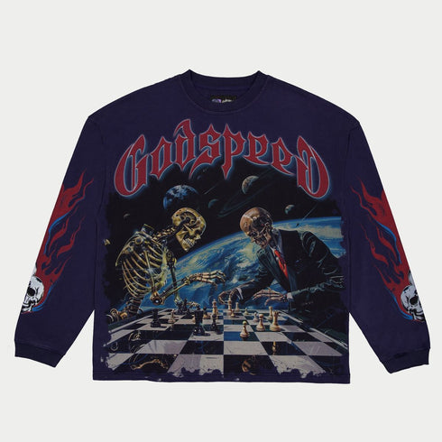 GODSPEED Checkmate L/S Tee Mens Apparel