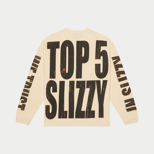 GODSPEED Top 5 Slizzy L/S Tee Mens Apparel