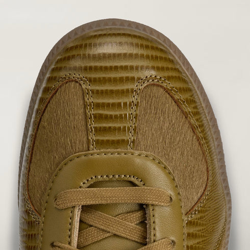 ADIAS x Wales Bonner BW Karintha Army Khaki Pony Mens Sneakers