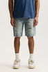 PURPLE BRAND P059 Painterly Rip Short Mens Apparel