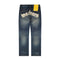 WHENSMOKECLEARS Deep Washed Denim Mens Apparel
