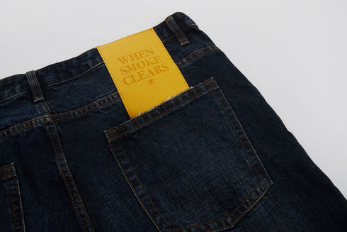 WHENSMOKECLEARS Chainstitch Denim Mens Apparel