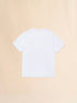 MARNI White Cotton T-shirt with Colorful Dino Print Kids Apparel
