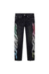 PURPLE BRAND P005 Embroidery Gradient Logo Mens Apparel