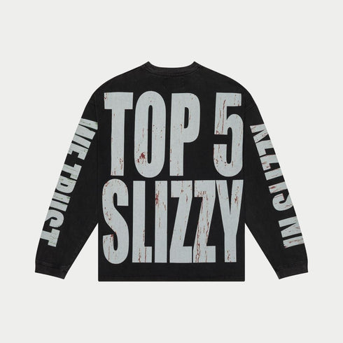 GODSPEED Top 5 Slizzy L/S Tee Mens Apparel