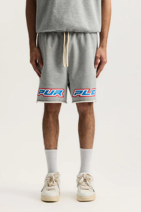 PURPLE BRAND Turbo Type Shorts Mens Apparel