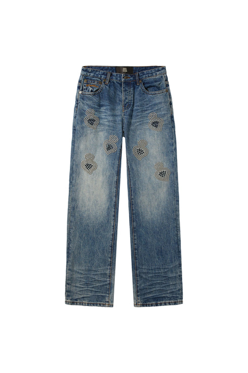 WHENSMOKECLEARS Diamond Denim Mens Apparel