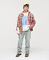 WHENSMOKECLEARS Thermal Button Shirt Mens Apparel