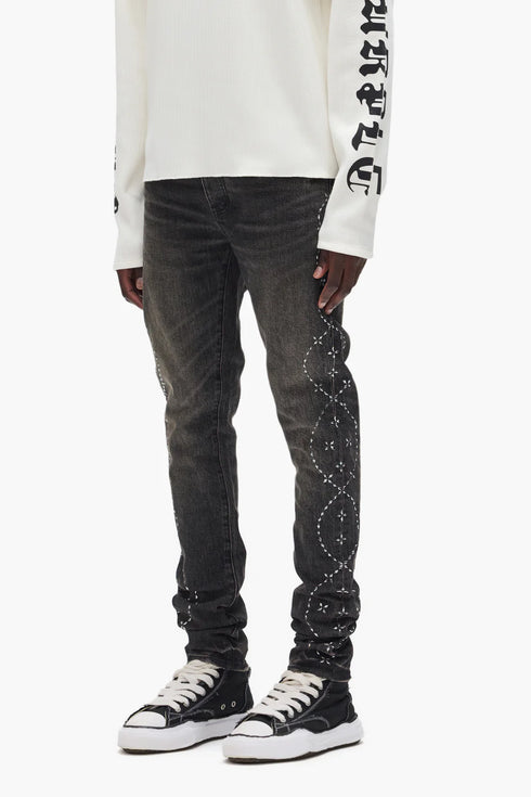 PURPLE BRAND P001 Skinny Twist Hotfix Mens Apparel