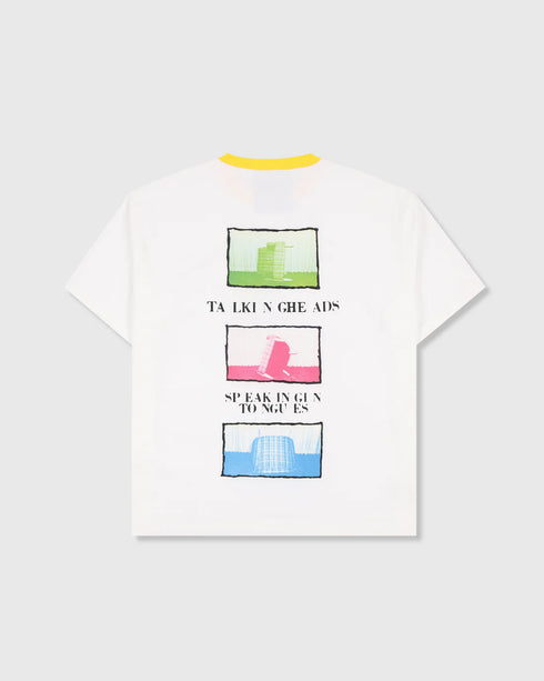 PLEASUERES Speaking Heavyweight Tee Mens Apparel
