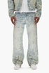 PURPLE BRAND P018 Bead Splatter Destroy Mens Apparel