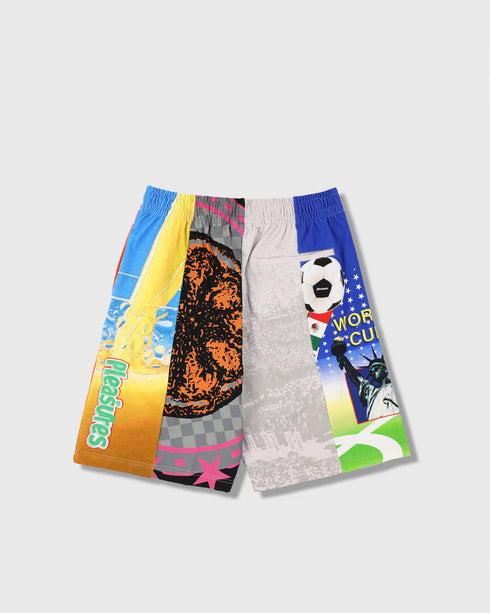 PLEASURE World Cup Wide Shorts Mens Apparel