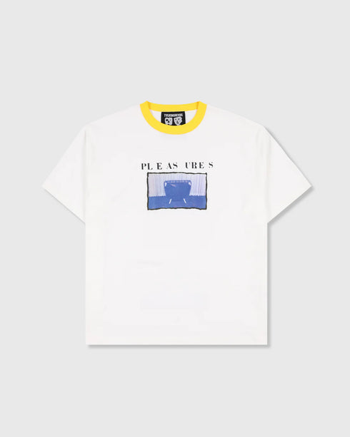 PLEASUERES Speaking Heavyweight Tee Mens Apparel