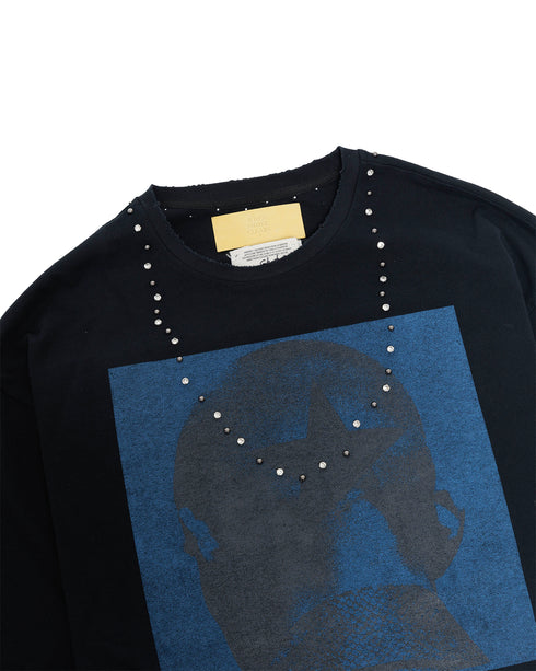 WHENSMOKECLEARS Star Head Studded L/S Mens Apparel
