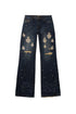 WHENSMOKECLEARS Chainstitch Denim Mens Apparel