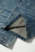WHENSMOKECLEARS Chainstitch Denim Mens Apparel