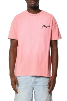 PURPLE BRAND P101 Textured Inside Out Tee Mens Apparel