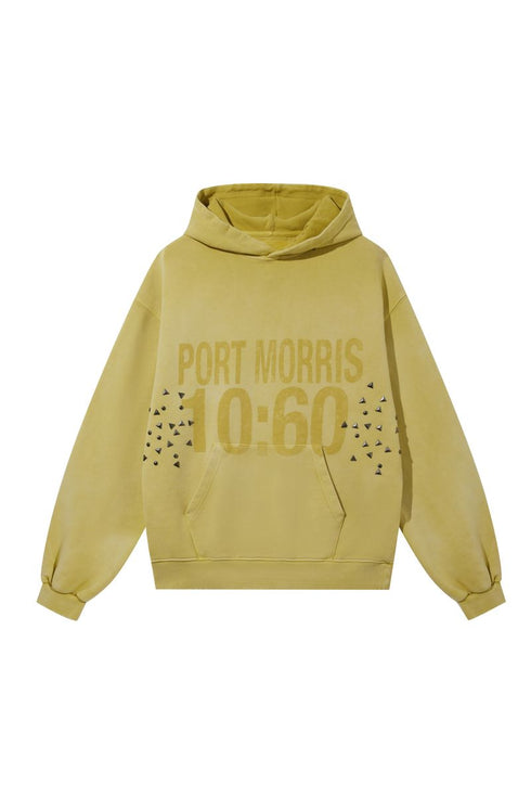 WHENSMOKECLEARS 10:60 Studded Hoodie Mens Apparel