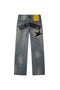 WHENSMOKECLEARS Leather Denim Mens Apparel