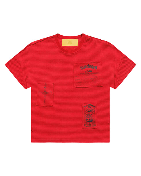 WHENSMOKECLEARS History Repatched Sleeveless Thermal Mens Apparel