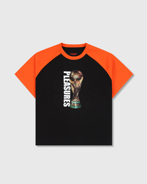 PLEASURES Trophy Raglan Shirt Mens Apparel