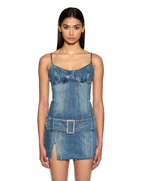 KSUBI Dauphine Belted Mini Aged Womens Apparel