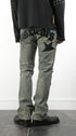WHENSMOKECLEARS Leather Denim Mens Apparel