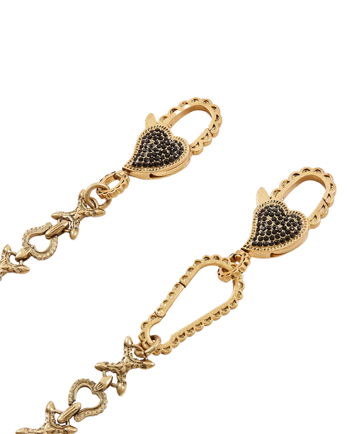 WHENSMOKECLEARS XOXO Wallet Chain Gold Mens Accessories