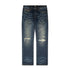 WHENSMOKECLEARS Deep Washed Denim Mens Apparel