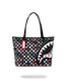 SPRAYGROUND Crazy Check Tote