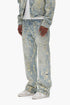 PURPLE BRAND P018 Bead Splatter Destroy Mens Apparel