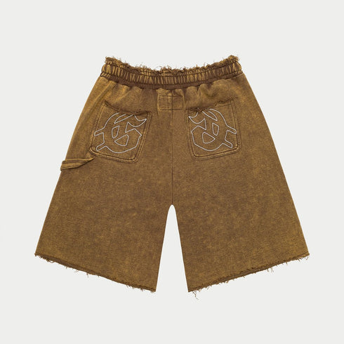 GODSPEED Carpenter Distressed Shorts Mens Apparel