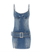 KSUBI Dauphine Belted Mini Aged Womens Apparel