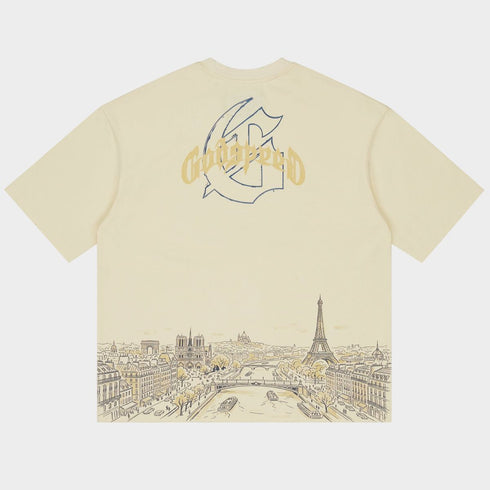 GODSPEED Paris Skyline T-shirt Mens Apparel