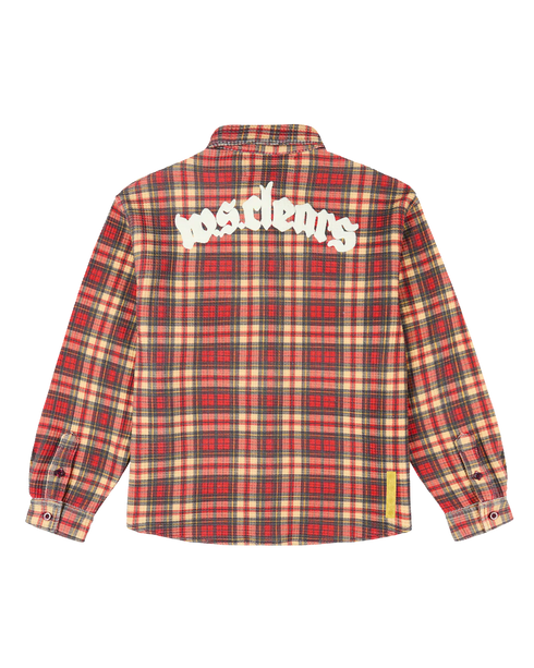WHENSMOKECLEARS Thermal Button Shirt Mens Apparel